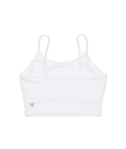 Stride Yoga Crop Shirt - White