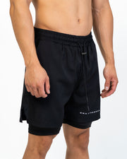 Horizon Dual Shorts - Onyx Black