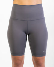 Travel Biker Shorts - Space Grey